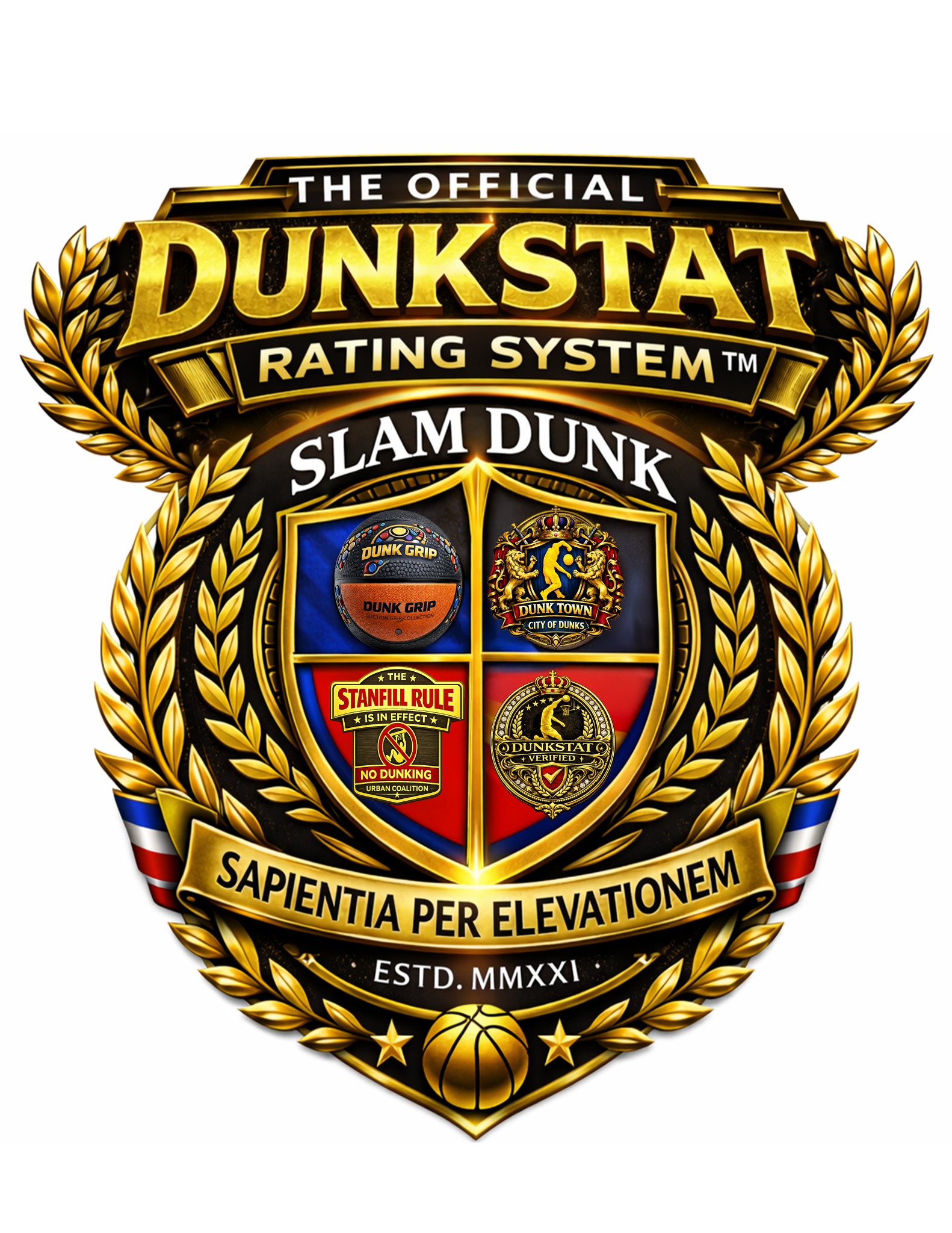 Official DunkStat Rating System crest